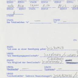 Western questionnaire, answ...