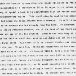 Memorandum from Walter A. J...