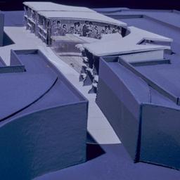Model, aerial view.