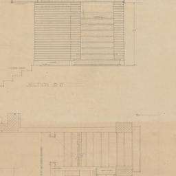 Stairwell section, plan