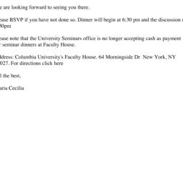 Announcements, 2013-05-16. ...