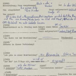 Western questionnaire, answ...