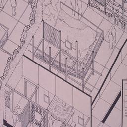 Axonometric drawing.