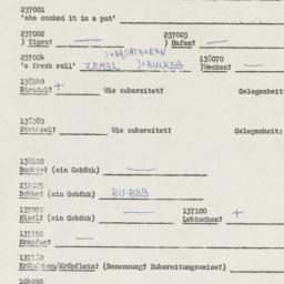 Western questionnaire, answ...