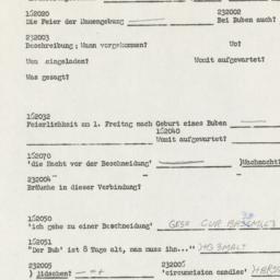 Western questionnaire, answ...