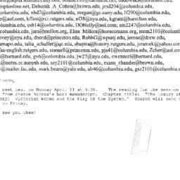 Announcements, 2005-04-11. ...