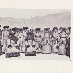 Tsarong with other officials