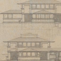 Working drawing #5: South, ...