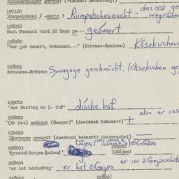 Western questionnaire, answ...