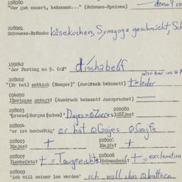 Western questionnaire, answ...