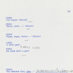 Western questionnaire, answ...