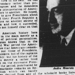 Review of André Maurois'...