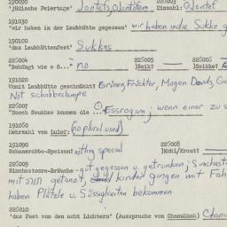 Western questionnaire, answ...