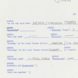 Western questionnaire, answ...