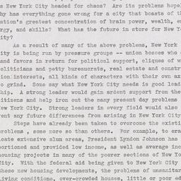 New York's Future as I ...
