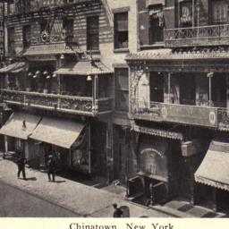 Chinatown, New York.
