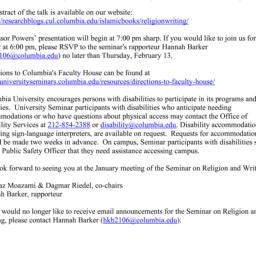 Announcements, 2014-02-18. ...
