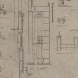 Working drawing #7: Wall se...