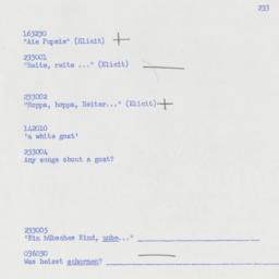 Western questionnaire, answ...
