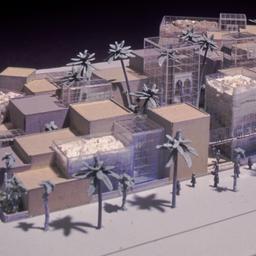 Model, exterior view.