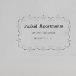 Parkel Apartments, 1266 E. ...