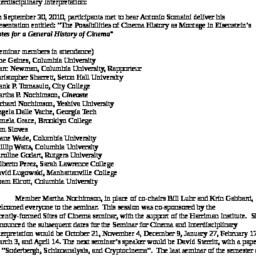 Minutes, 2010-09-30. Sites ...