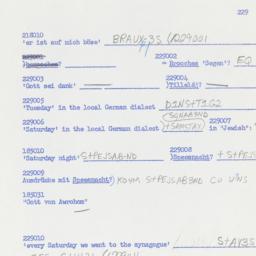 Western questionnaire, answ...