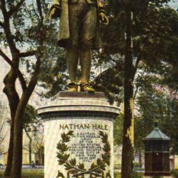 Nathan Hale Statue, City Ha...