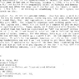 Correspondence, 2002-01-24....