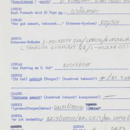 Western questionnaire, answ...