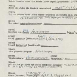 Westerm questionnaire, answ...