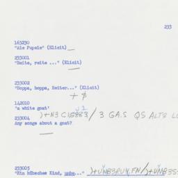 Western questionnaire, answ...