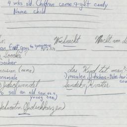 Western questionnaire, answ...