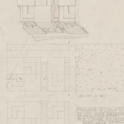 Cast concrete ornament details