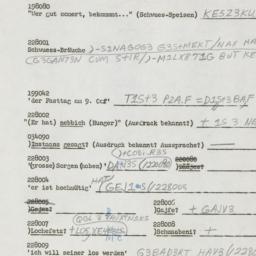 Western questionnaire, answ...