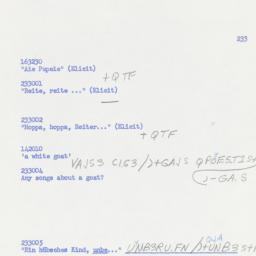 Western questionnaire, answ...