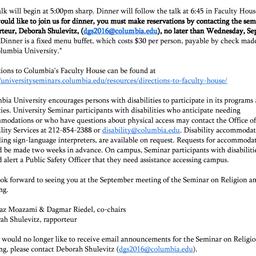 Announcements, 2016-09-20. ...