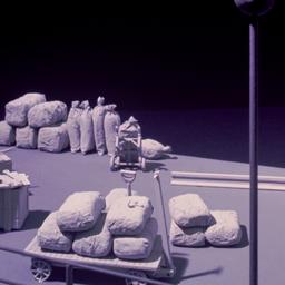 Model, view of goods on pro...