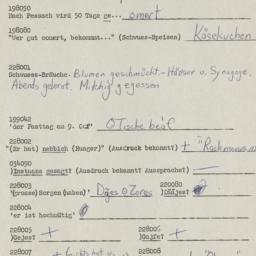 Western questionnaire, answ...