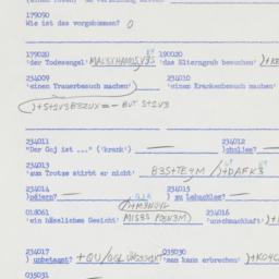 Western questionnaire, answ...