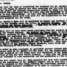 Letter from Frederick P. Ke...