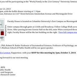 Announcements, 2014-10-21. ...