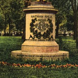 Statue of Nathan Hale, City...