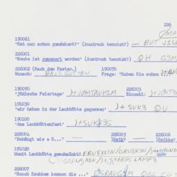 Western questionnaire, answ...