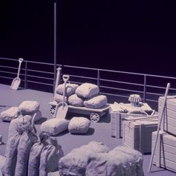 Model, view of goods on pro...