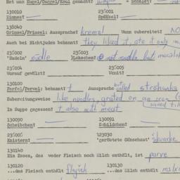 Western questionnaire, answ...