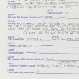 Western questionnaire, answ...