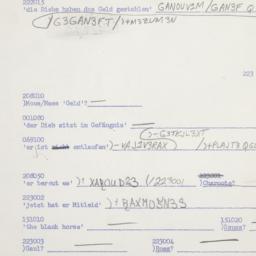 Western questionnaire, answ...
