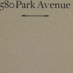 580 Park Avenue, Three Apar...