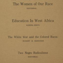 The
    New Negro : Vol. 4....